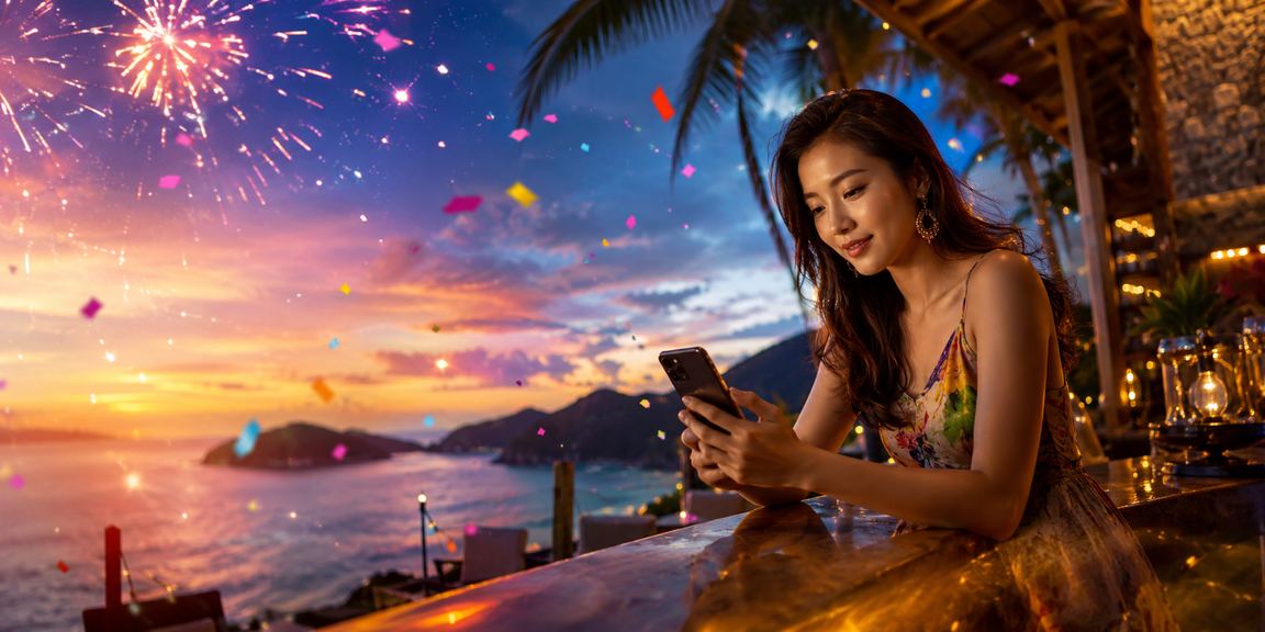 Người chơi tại Đà Lạt thử nghiệm slot game trực tuyến trong không gian biển thoáng đãng